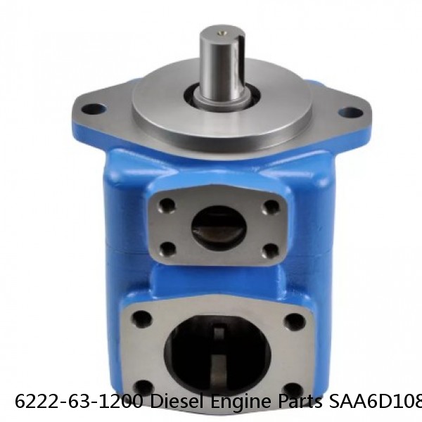 6222-63-1200 Diesel Engine Parts SAA6D108E-2 Water Pump Assembly for PC300-6