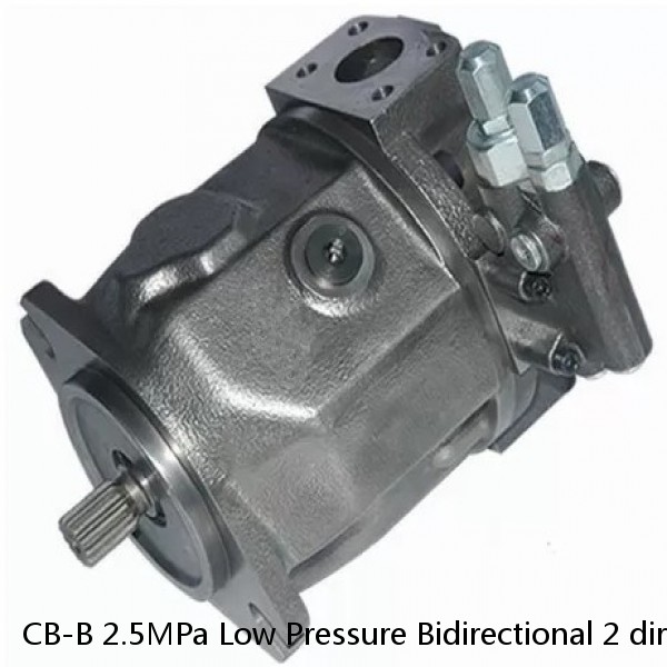 CB-B 2.5MPa Low Pressure Bidirectional 2 directions Hydraulic Gear Pump