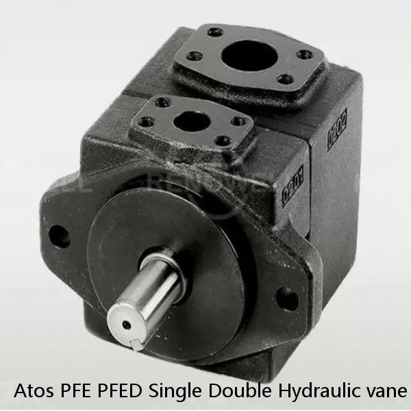 Atos PFE PFED Single Double Hydraulic vane pump For Industry Machinery