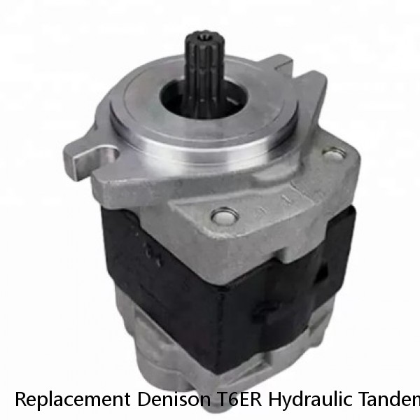 Replacement Denison T6ER Hydraulic Tandem Vane Pump #1 image
